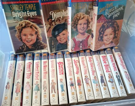 Shirley Temple VHS Movie Collection Plandetransformacion Unirioja Es