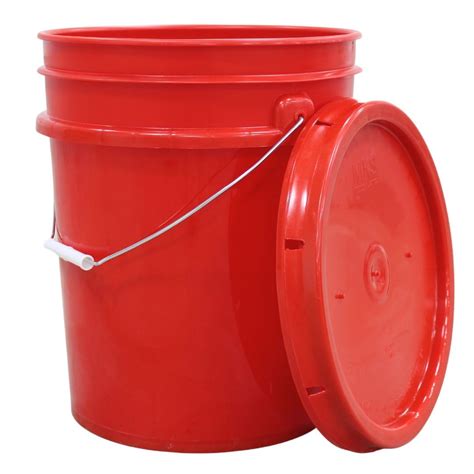 5 Gallon Bucket And Lid 90 Mil All Purpose Pail Made In The Usa Food Grade