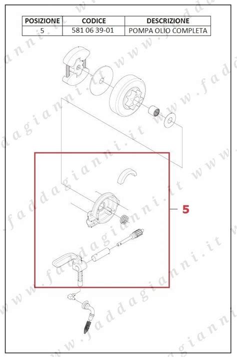 Ricambi Per Motosega CS 2234 E CS 2234S Jonsered 38 Cc 56 OFF