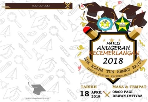 Buku Program Majlis Anugerah Kecemerlangan