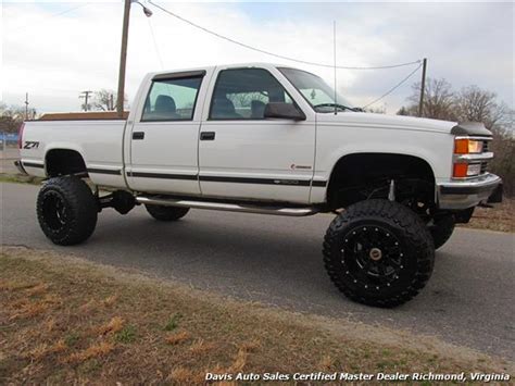1998 Chevrolet Silverado 1500 Ck Centurion Edition Lifted 4x4 Crew Cab