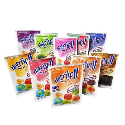 Jual Nutrijell Nutrijel 10gram Bubuk Agar Jelly Pudding Instan