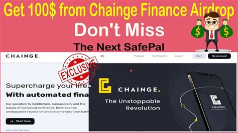 Get 100 From Chainge Finance Airdrop Don T Miss A Digital Bank