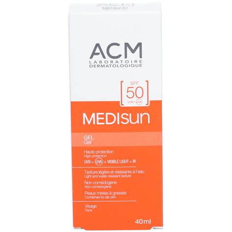 ACM Médisun Gel SPF 50 40 ml Redcare Pharmacie