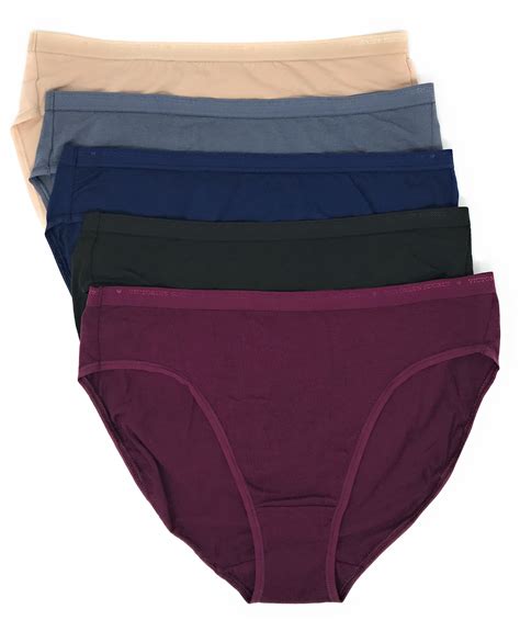 Victorias Secret High Leg Brief Panty Set Of 5