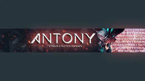 ArtStation - Youtube banner (Valorant - Antony)