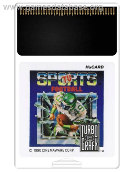 Tv Sports Football Nec Turbografx Games Database