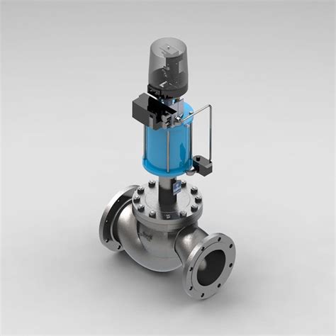 Globe Valve Kvii Fs K Hme Armaturen Gmbh Pneumatic Shut Off