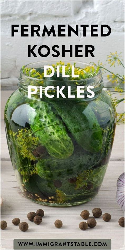 How To Make Kosher Dill Pickles Artofit