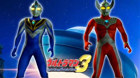 Tag Team Ultraman Fighting Evolution Game Play Ultraman Agul