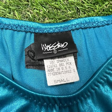 S Mossimo Blue Bikini Set Condition Great Depop