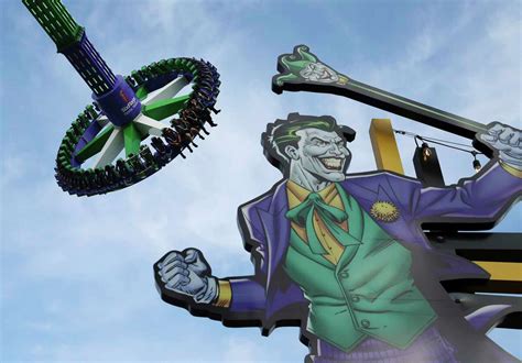 Six Flags Fiesta Texas Opens Joker Themed Ride ‘the Fastest Ride In