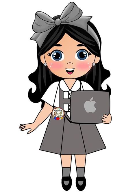 Pin By Miss Estephani On Maestra Judith C Rdova Girl Cartoon