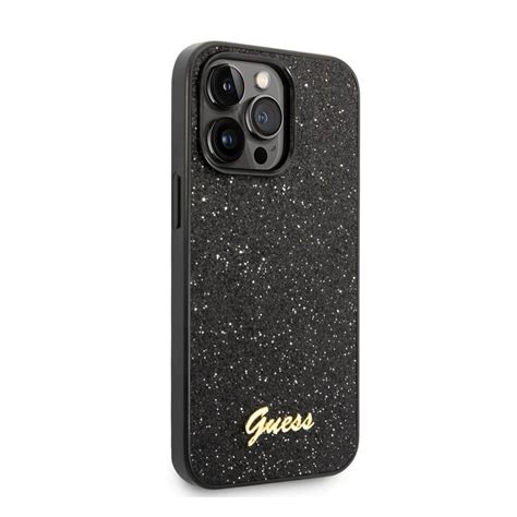 Guess Glitter Flakes Metal Logo Iphone