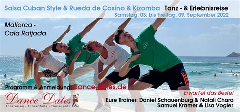 Salsa Cubana Kizomba Tanzreise Mallorca Dance Dates