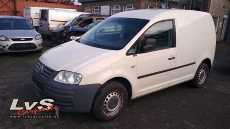 Volkswagen Caddy Iii Sdi Salvage Vehicle White