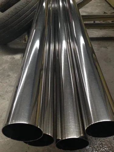 Round SS Welded Polished Pipes 6 Meter At Rs 210 Kg In Mumbai ID