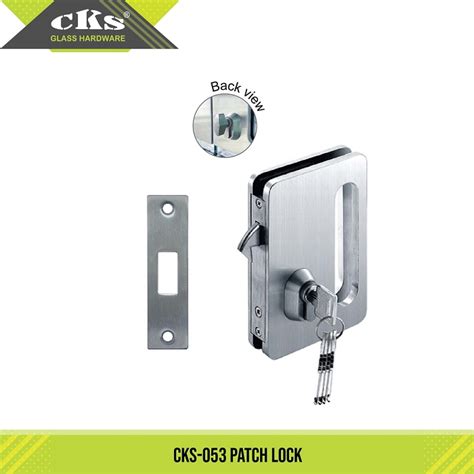 Cks Glass Hardware Cks 053 Patch Lock