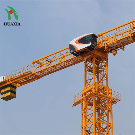 Tower Crane CE Certificate 60m Jib Length 8t Construction Tower Crane