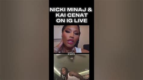 Nicki Minaj And Kai Cenat On Ig Live 😂😂 Kaicenat Nickiminaj Amp