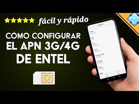 Como Configurar El Apn G Entel Bolivia F Cil Y R Pido Youtube