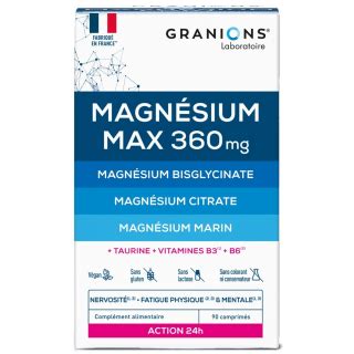 Bisglycinate de magnésium 1500mg Nat Form maintien de la forme