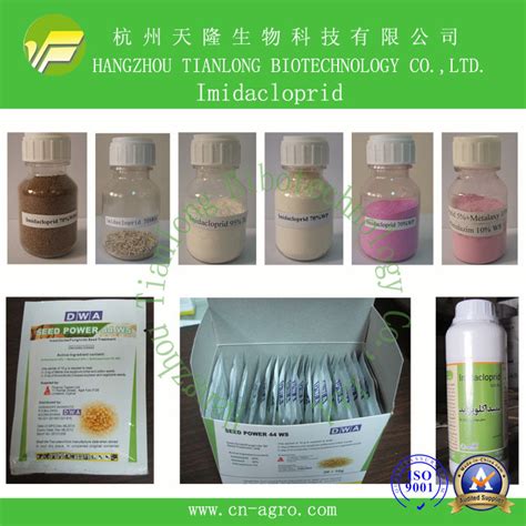 Highly Effective Insecticide Imidacloprid 98 TC 20 SL 25 WP 35 SC