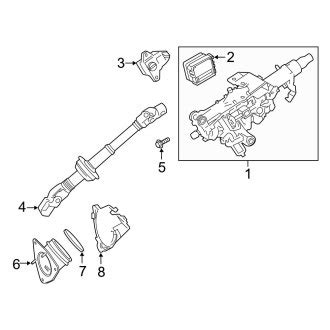 Lexus Es Steering Columns Shafts Parts Carid