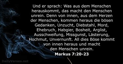 10 November 2015 Bibelvers Des Tages Markus 7 20 23 DailyVerses Net