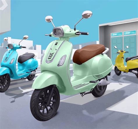 Mirip Vespa Ini Dia Motor Listrik Paling Murah Smoot Zuzu Harga Rp