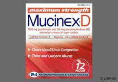 Mucinex D - Prices, Coupons, and Information - GoodRx