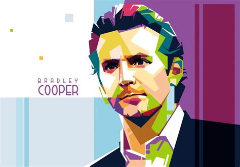 Vector Bradley Cooper Portrait 107414 Vector Art at Vecteezy