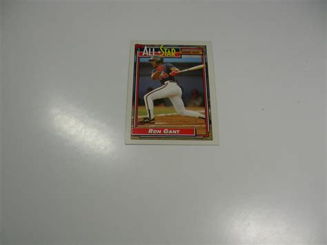 Ron Gant Topps Nl All Star Card Ebay