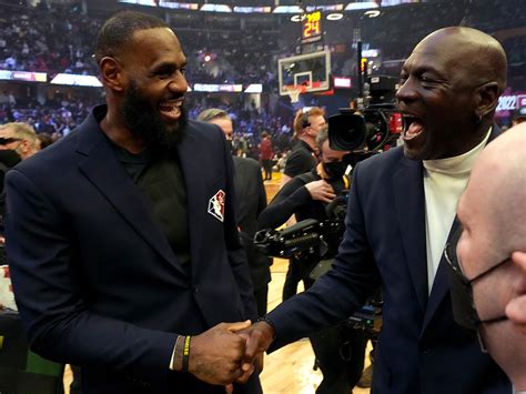 Nba Lebron James And Michael Jordan Relationship History All Star Nba