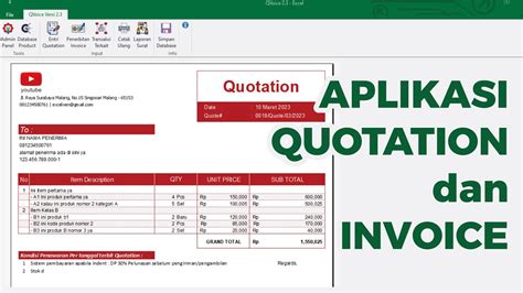QVoice 2 5 Aplikasi Membuat Penawaran Harga Atau Quotation Dan