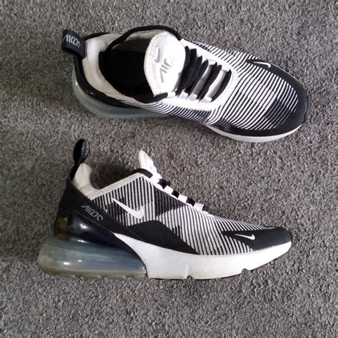 Nike Air Max 270 Flyknit Good Condition = 8/10 UK... - Depop