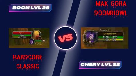 Hardcore Classic Mak Gora Chery Vs Boon YouTube