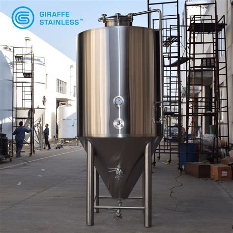 Stainless Steel Fermenter Bright Tank Brewery Beer Fermentation