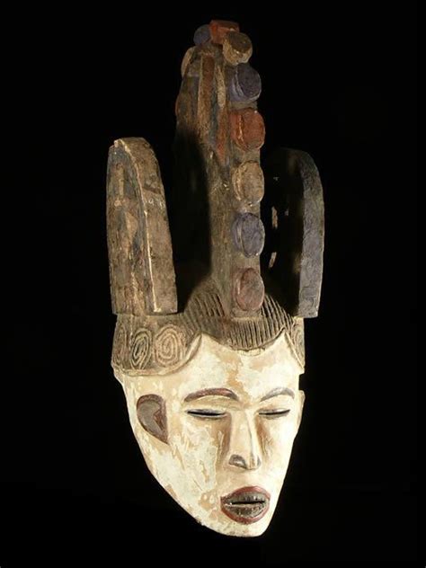 Masque Agbogho Mmuo Igbo Ibo Nigeria Objet N Galerie