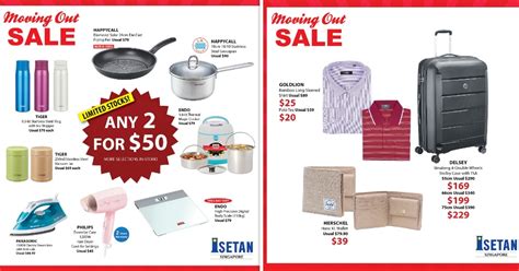 Isetan Westgate closing down sale up to 80% off till Jan. 26, 2020 ...