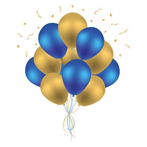 blue and gold balloons clipart 20 free Cliparts | Download images on ...