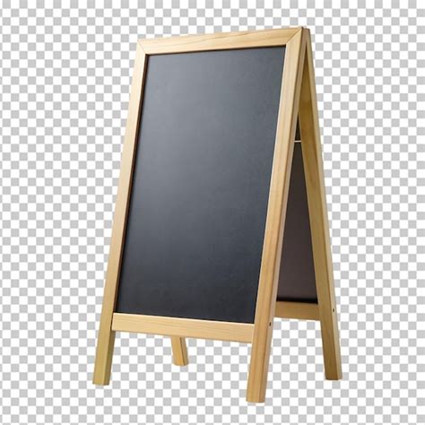 Quadro Negro Para Lojas Em Fundo Transparente Psd Premium