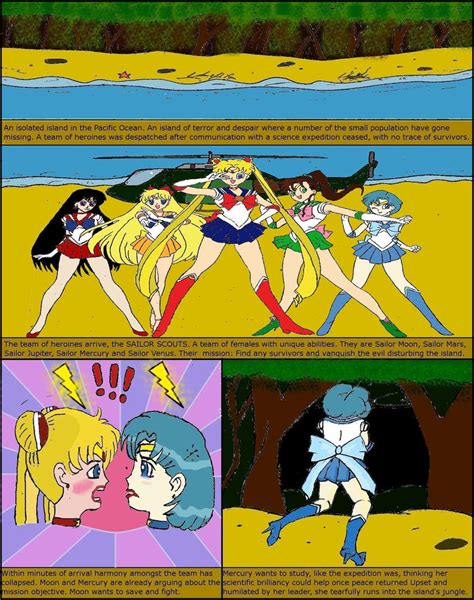 Sailor Scouts Island Page 1 By Acronoid76 On Deviantart