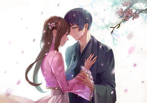 Korean Anime Couple Novocom Top Korean Couple Cartoon Hd Wallpaper