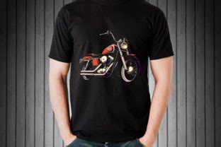 Bike On Fire Vector Vintage Illustration Graphic By Fractal Font