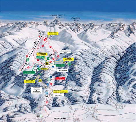 Bergfex Pistenplan Galsterbergalm Schladming Ski Amade Panoramakarte Galsterbergalm