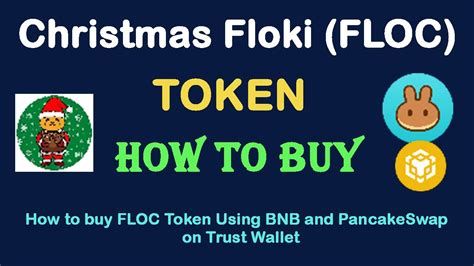 How To Buy Christmas Floki Token Floc Using Bnb And Pancakeswap On