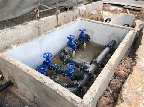 Valve Chamber Construction Ljh Engineering