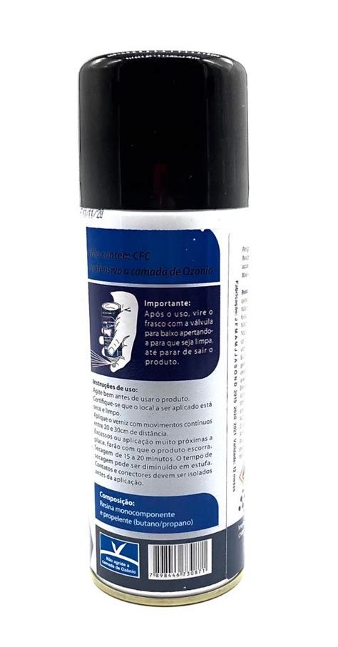 VERNIZ ISOTEC INCOLOR AEROSOL 170 GRAMAS 300ML PAVZ017012 IMPLASTEC