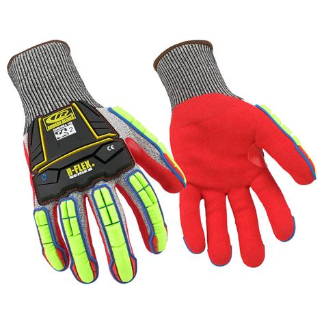 Ansell Ringers R065 R Flex Cut Resistant Impact Gloves Safety Supplies